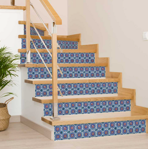 Augustine Removable Peel and Stick Vinyl Tiles (24 Tiles/Set)